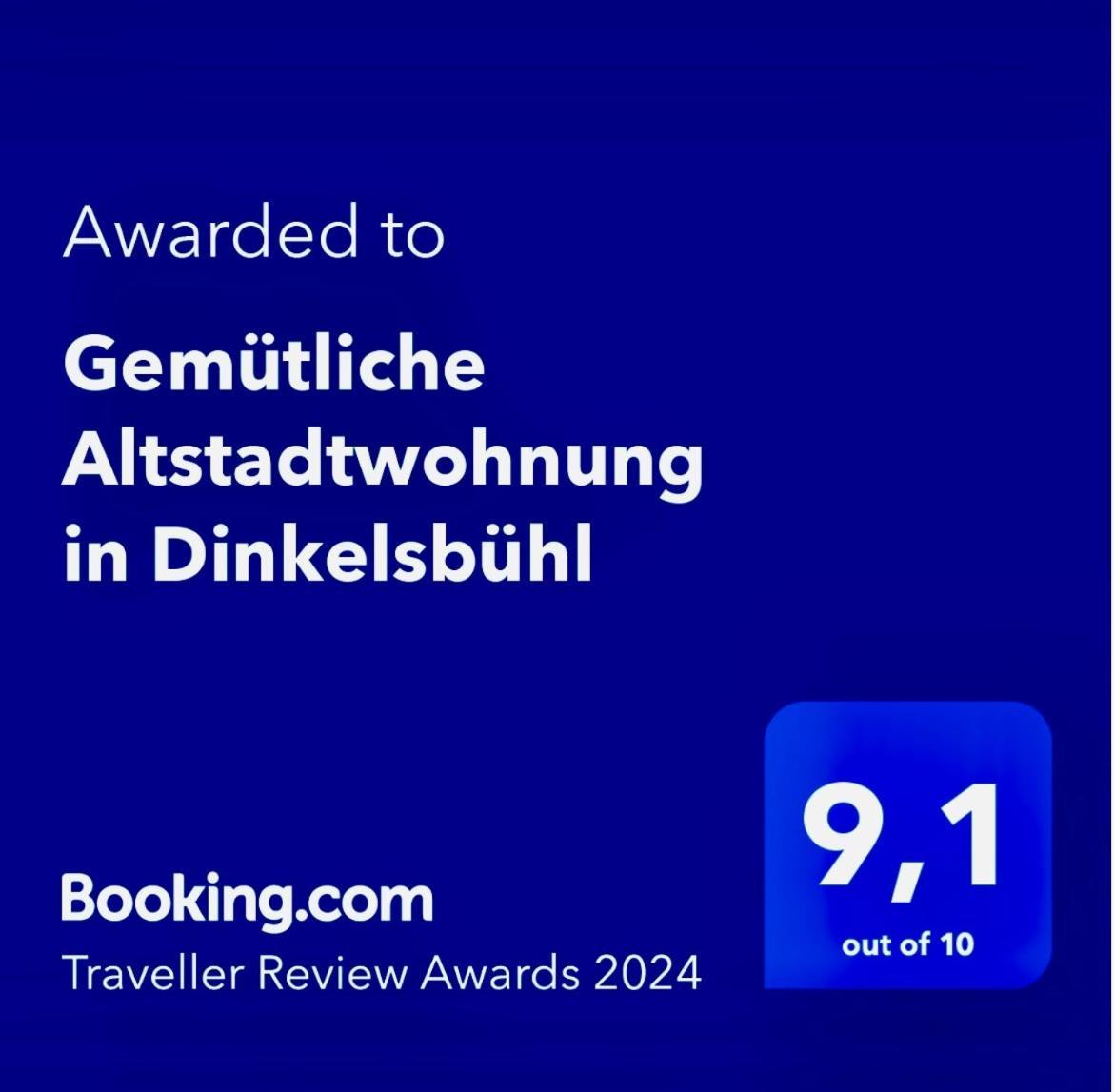 Gemuetliche Altstadtwohnung In Dinkelsbühl Kültér fotó